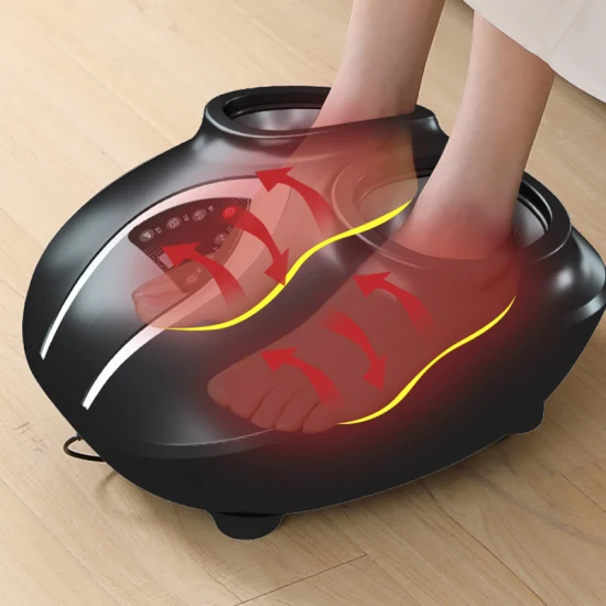 Ningdecrius Health Electric Hot Products Blood Circulation with Heating Circulation Machine Massage Machine Roller Foot Massager